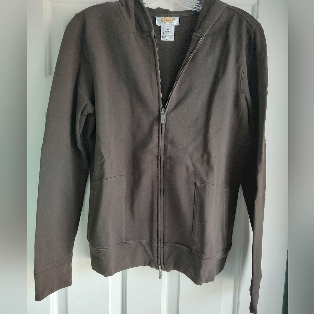 Zip front hoodie